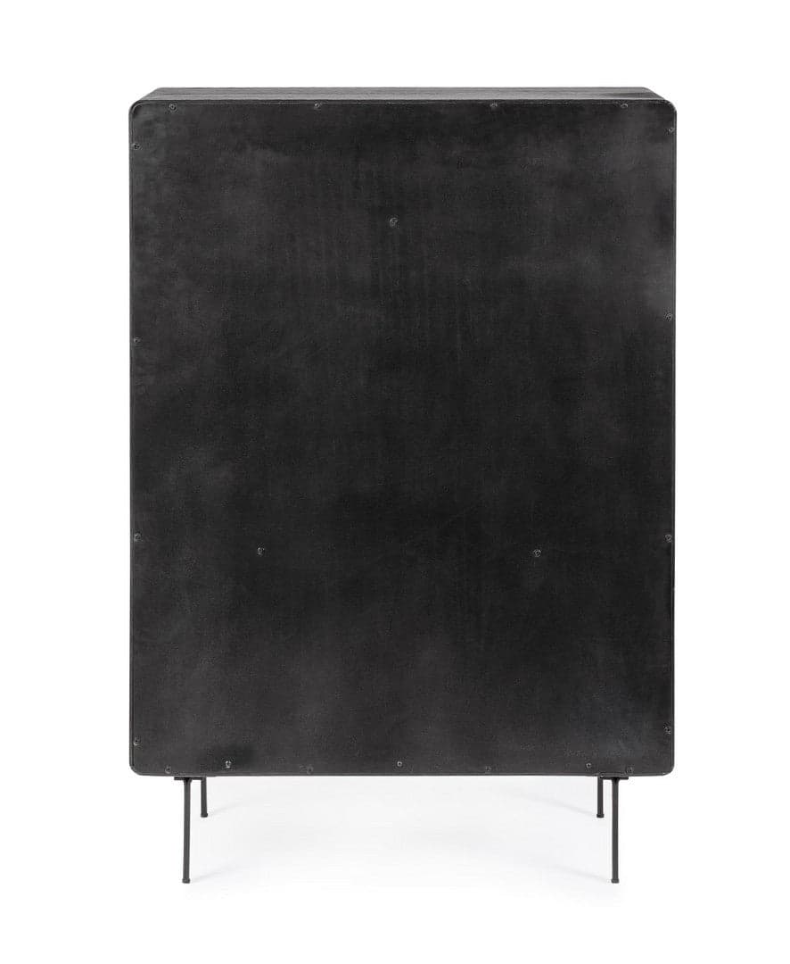 Mobile credenza "Widald" in mdf-legno di frassino, gambe in acciaio, per interno in Credenze Decor Space - Altamura, commercioVirtuoso.it
