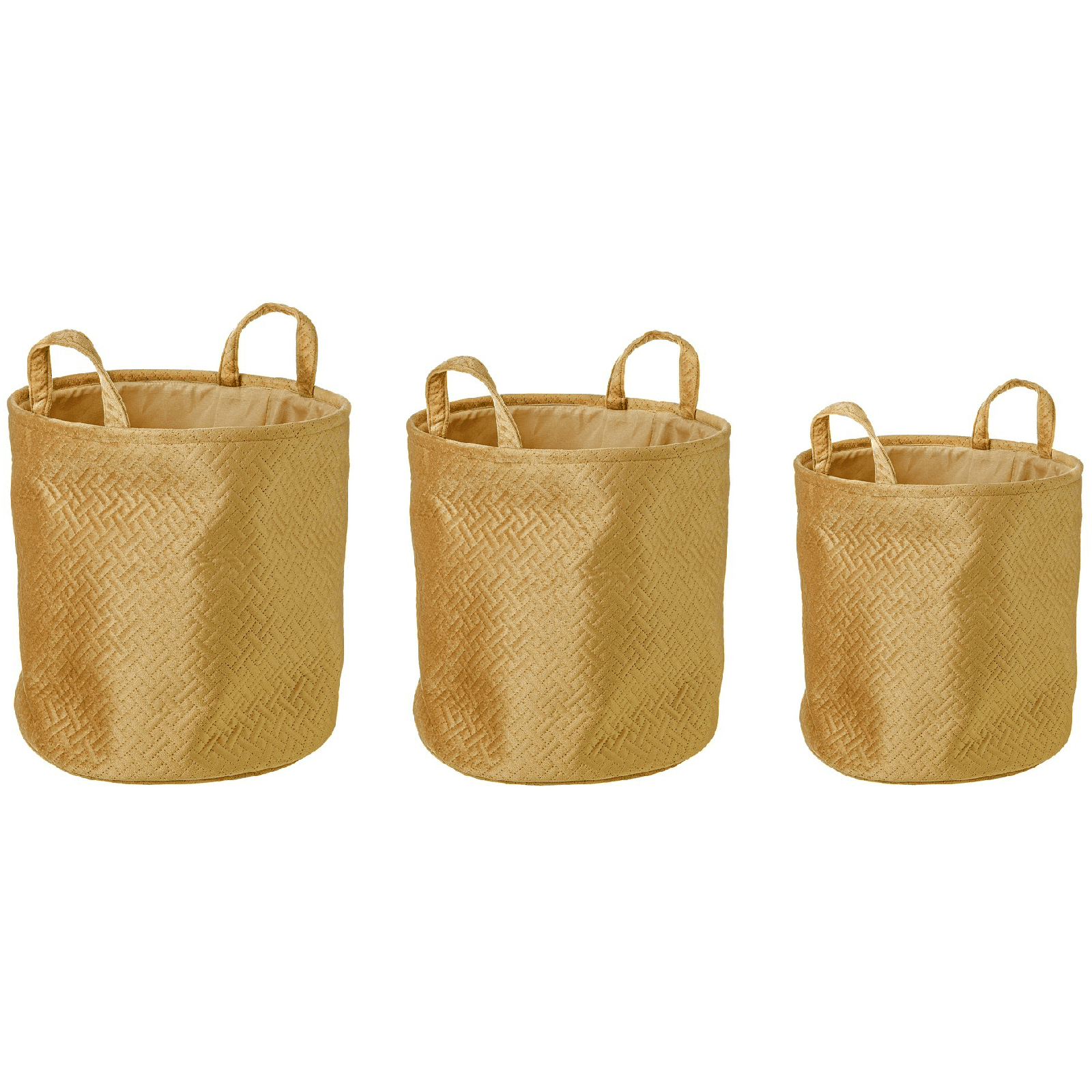 Set 3 porta oggetti 2 M "Averill" in poliestere in Organizer per cassetti Decor Space - Altamura, commercioVirtuoso.it