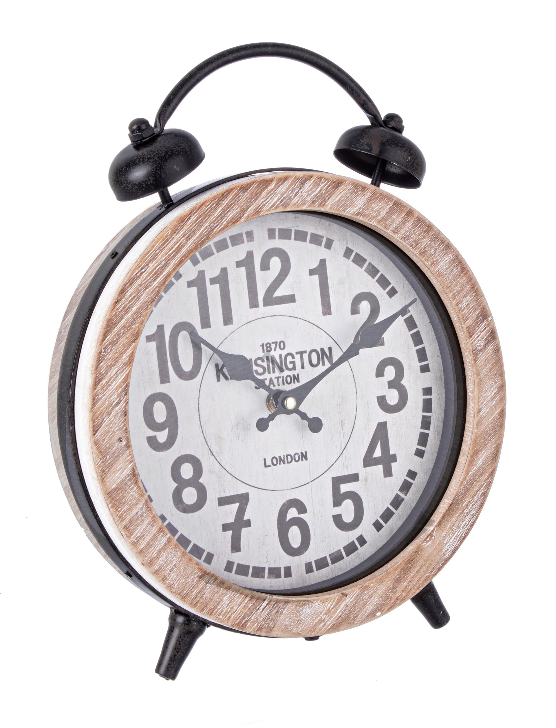 Orologio da parete in acciaio a batteria "Ticking" Ø 60x6 cm in Orologi da parete Decor Space - Altamura, commercioVirtuoso.it