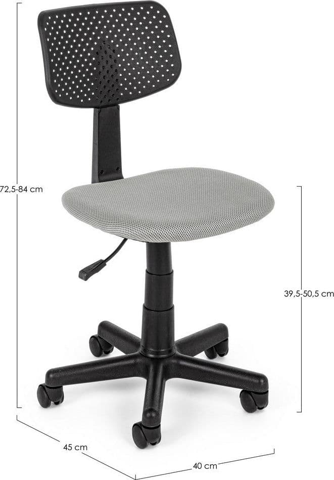 Poltrona "Artemis" da ufficio ergonomica con braccioli, altezza regolabile in Poltrone Decor Space - Altamura, commercioVirtuoso.it