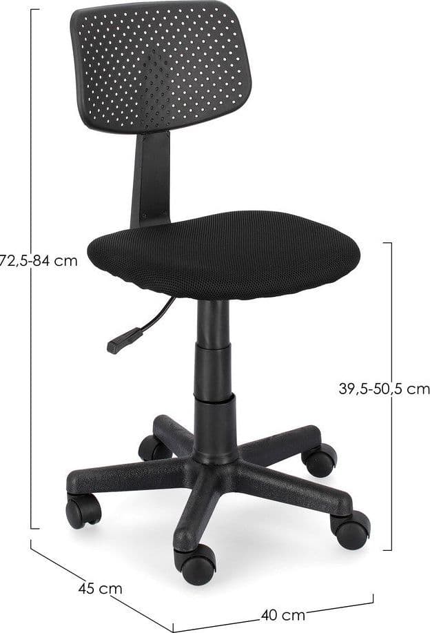 Poltrona "Artemis" da ufficio ergonomica con braccioli, altezza regolabile in Poltrone Decor Space - Altamura, commercioVirtuoso.it
