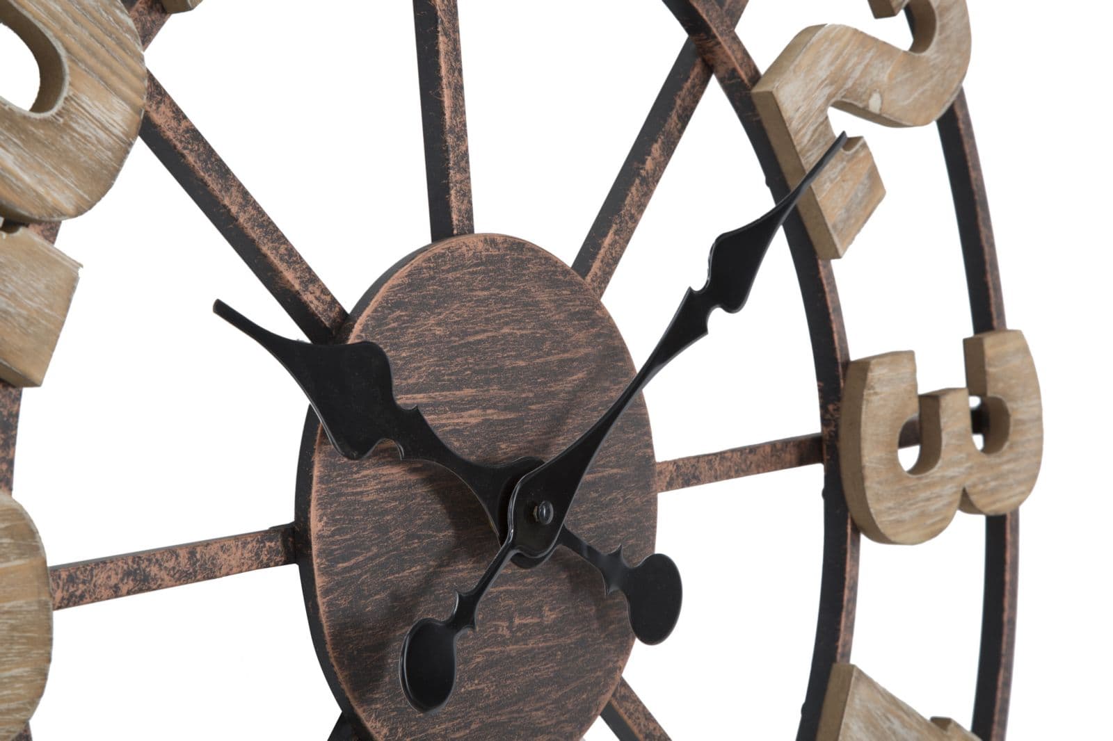 Orologio da parete in legno MDF per salotto e cucina in Orologi da parete Decor Space - Altamura, commercioVirtuoso.it
