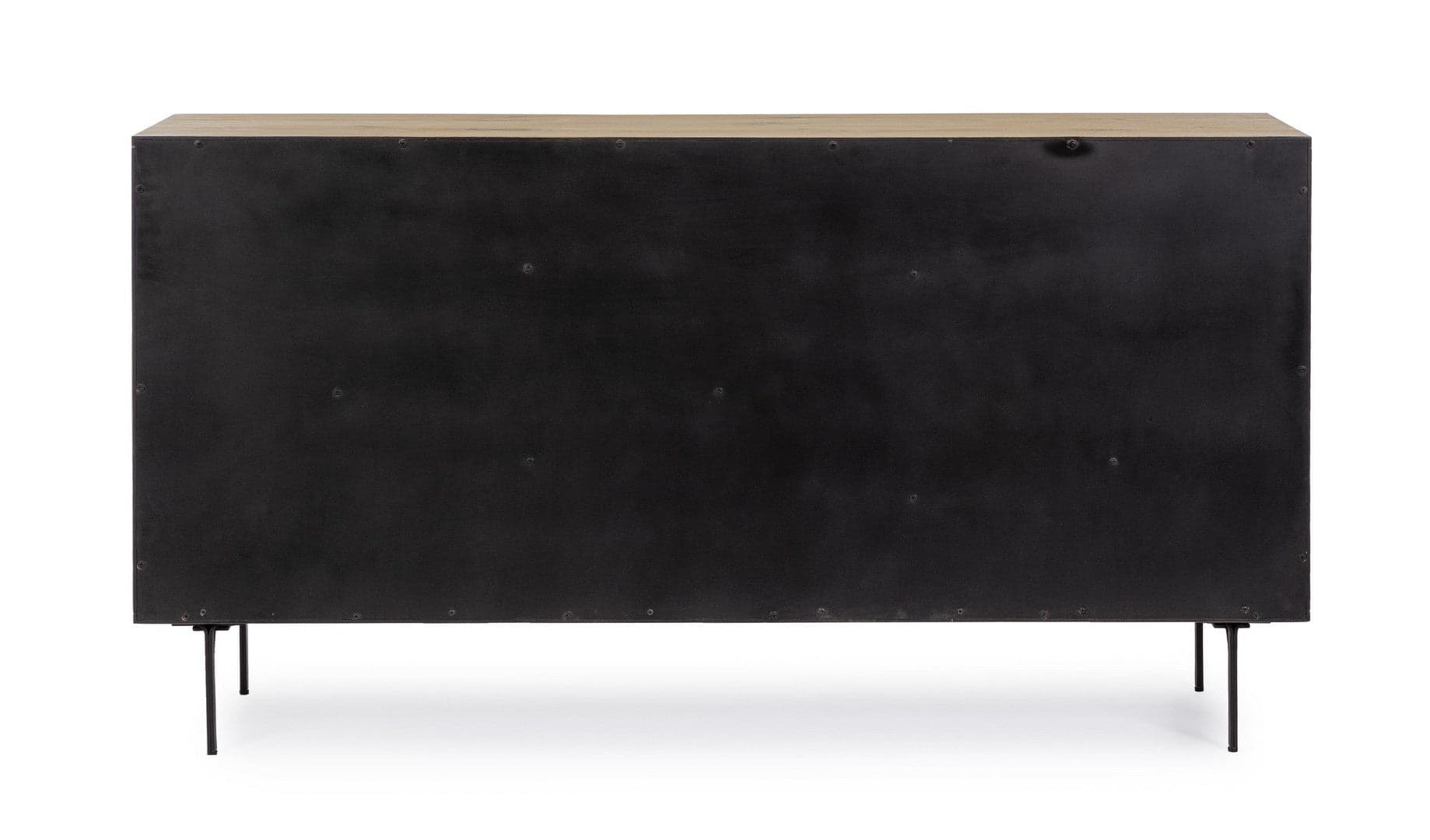 Credenza "Stanwood" con 3 ante e 3 cassetti, in mdf, finitura in rovere in Credenze Decor Space - Altamura, commercioVirtuoso.it