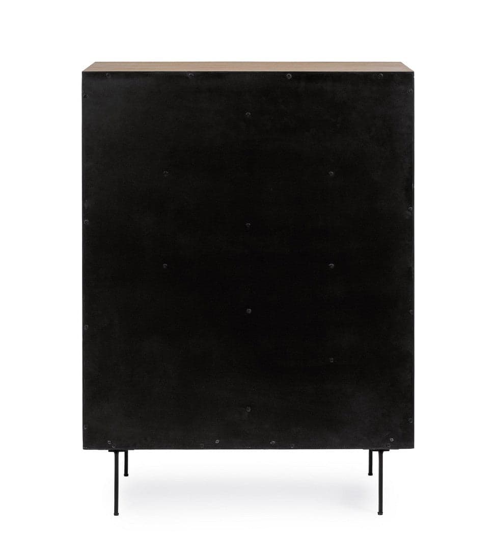 Credenza "Stanwood" con 3 ante e 3 cassetti, in mdf, finitura in rovere - 23