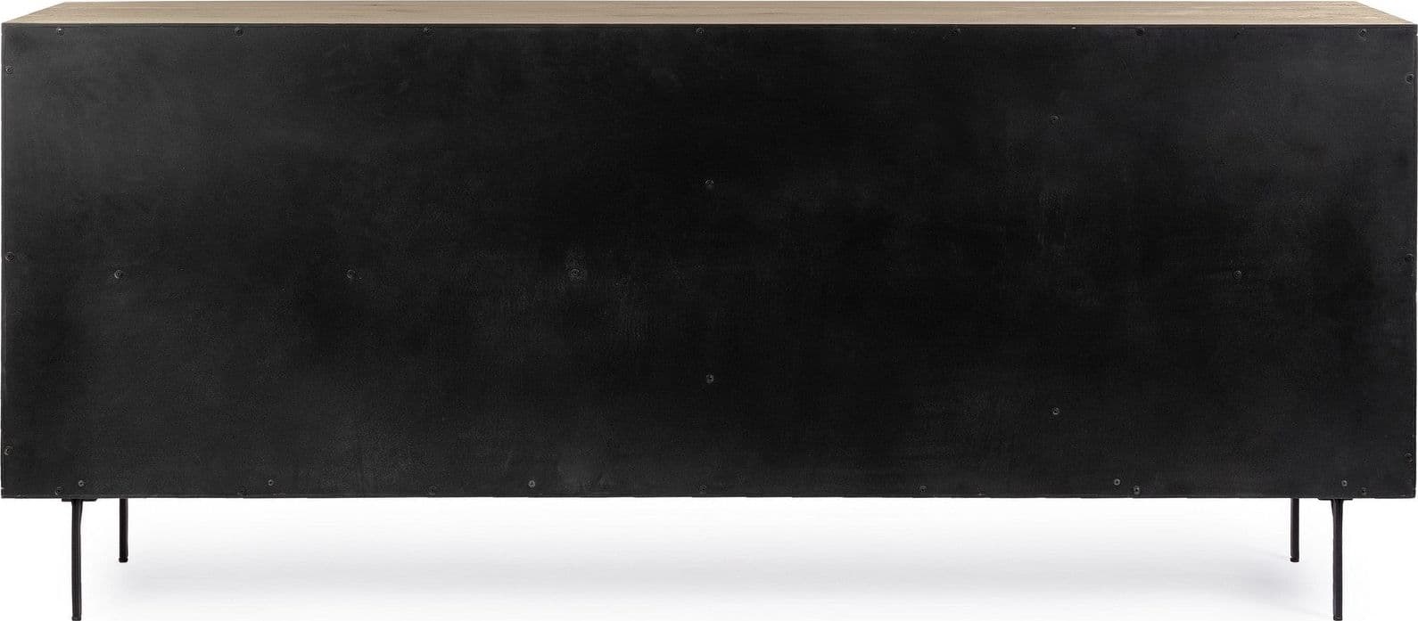 Credenza "Stanwood" con 3 ante e 3 cassetti, in mdf, finitura in rovere in Credenze Decor Space - Altamura, commercioVirtuoso.it