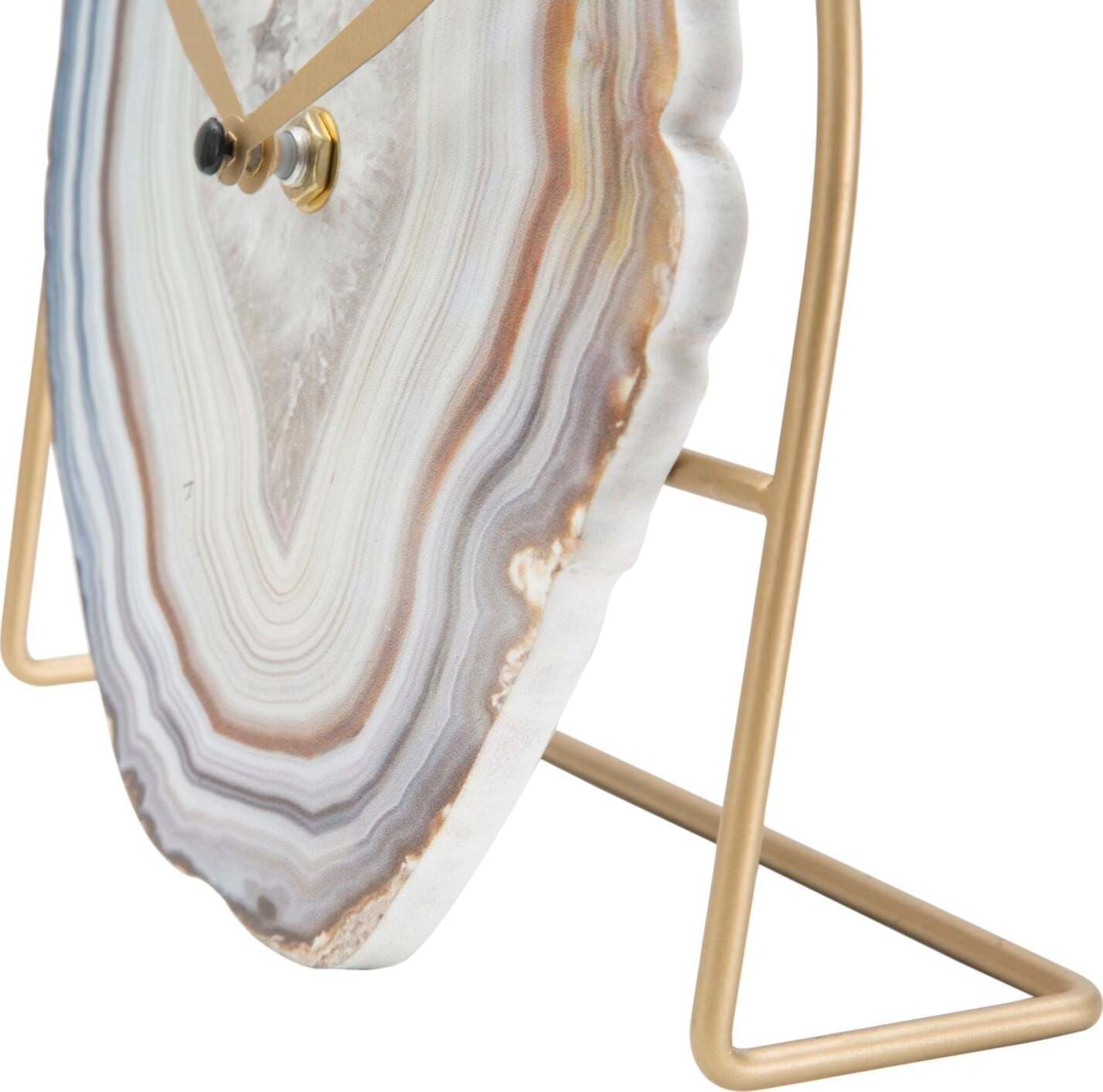 Orologio-da-parete-geode-in-legno-e-struttura-in-ferro-per-salotto-e-cucina