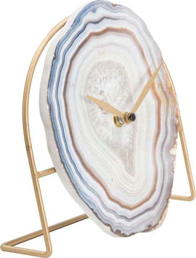 Orologio-da-parete-geode-in-legno-e-struttura-in-ferro-per-salotto-e-cucina