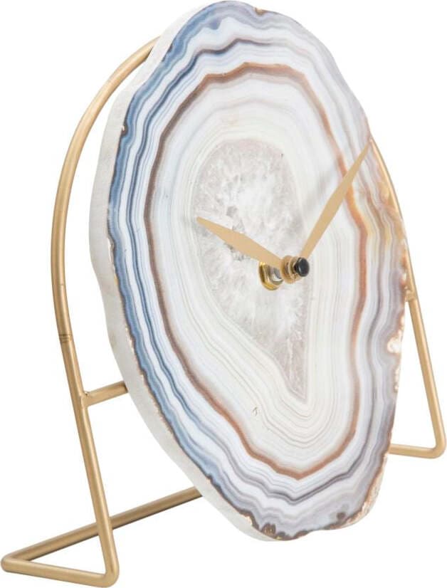 Orologio-da-parete-geode-in-legno-e-struttura-in-ferro-per-salotto-e-cucina