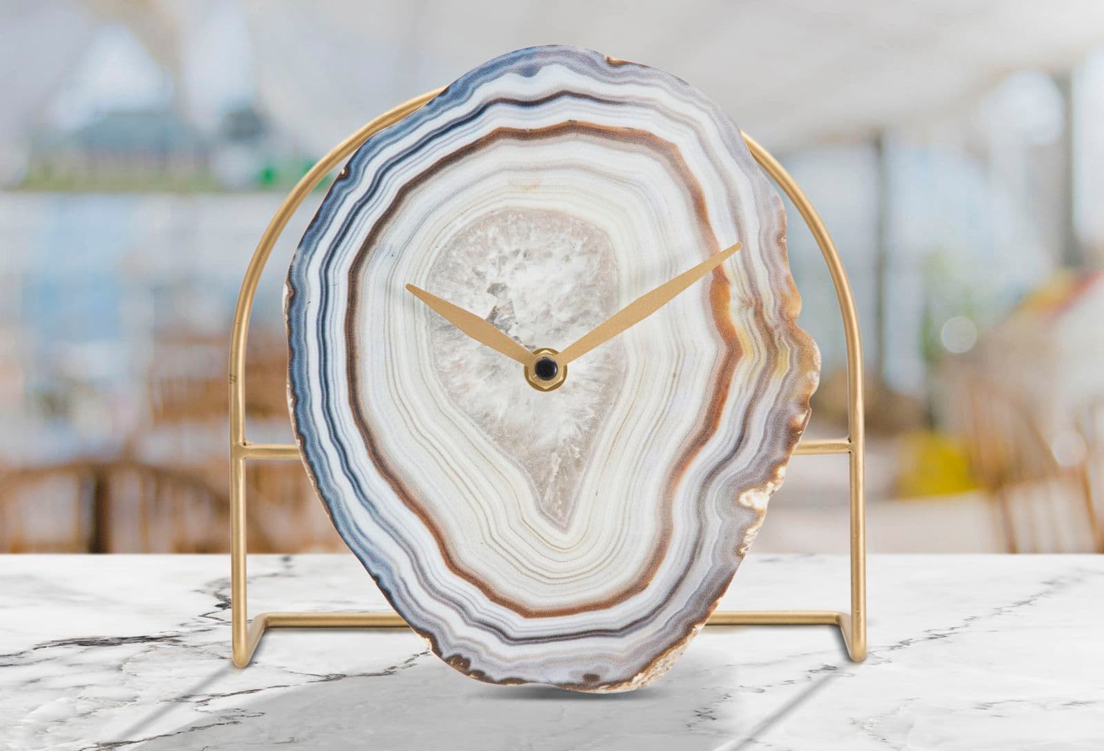 Orologio-da-parete-geode-in-legno-e-struttura-in-ferro-per-salotto-e-cucina