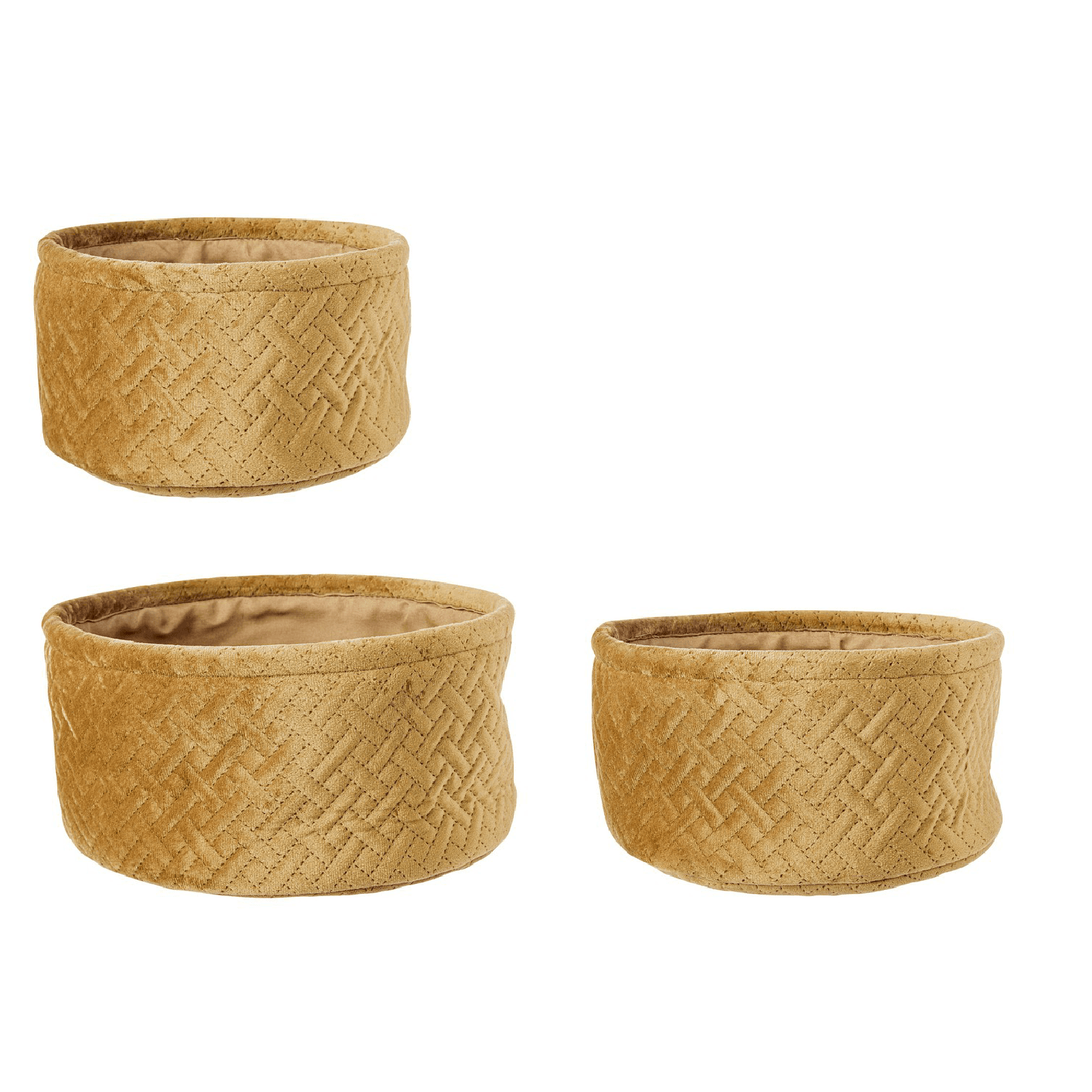 Set 3 porta oggetti "Averill" in poliestere in Organizer per cassetti Decor Space - Altamura, commercioVirtuoso.it