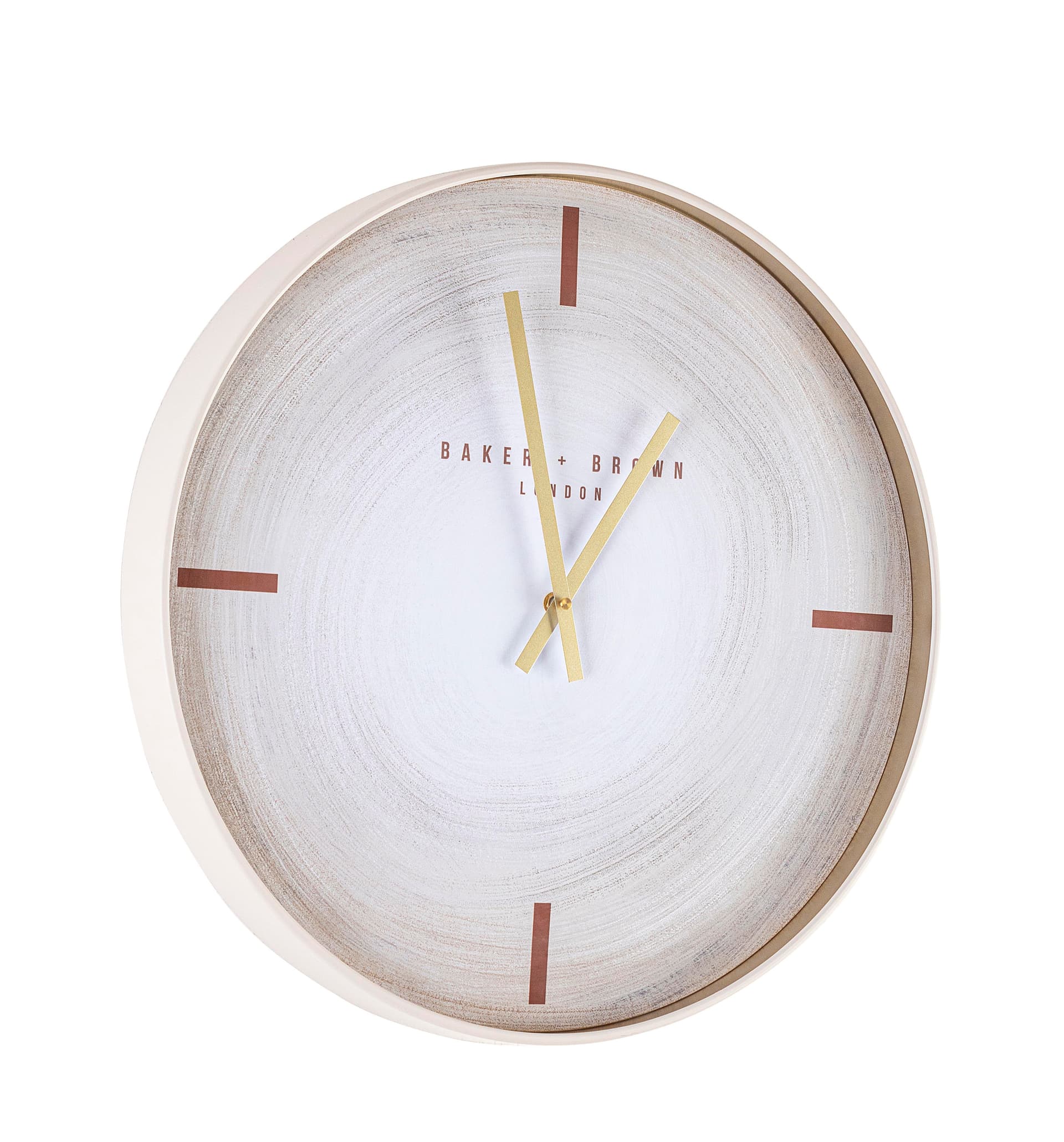 Orologio da parete "Whatever" in plastica a batteria Ø 50x5 h cm in Orologi da parete Decor Space - Altamura, commercioVirtuoso.it