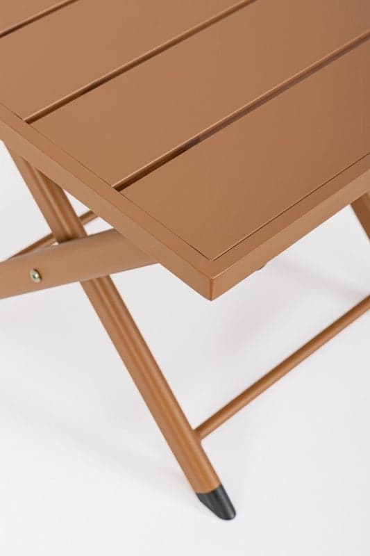 Tavolino "Taylor" quadrato monocolor, con struttura in alluminio, da 44 x 43 cm in Tavoli standard Decor Space - Altamura, commercioVirtuoso.it