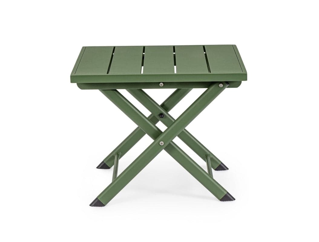 Tavolino "Taylor" quadrato monocolor, con struttura in alluminio, da 44 x 43 cm in Tavoli standard Decor Space - Altamura, commercioVirtuoso.it