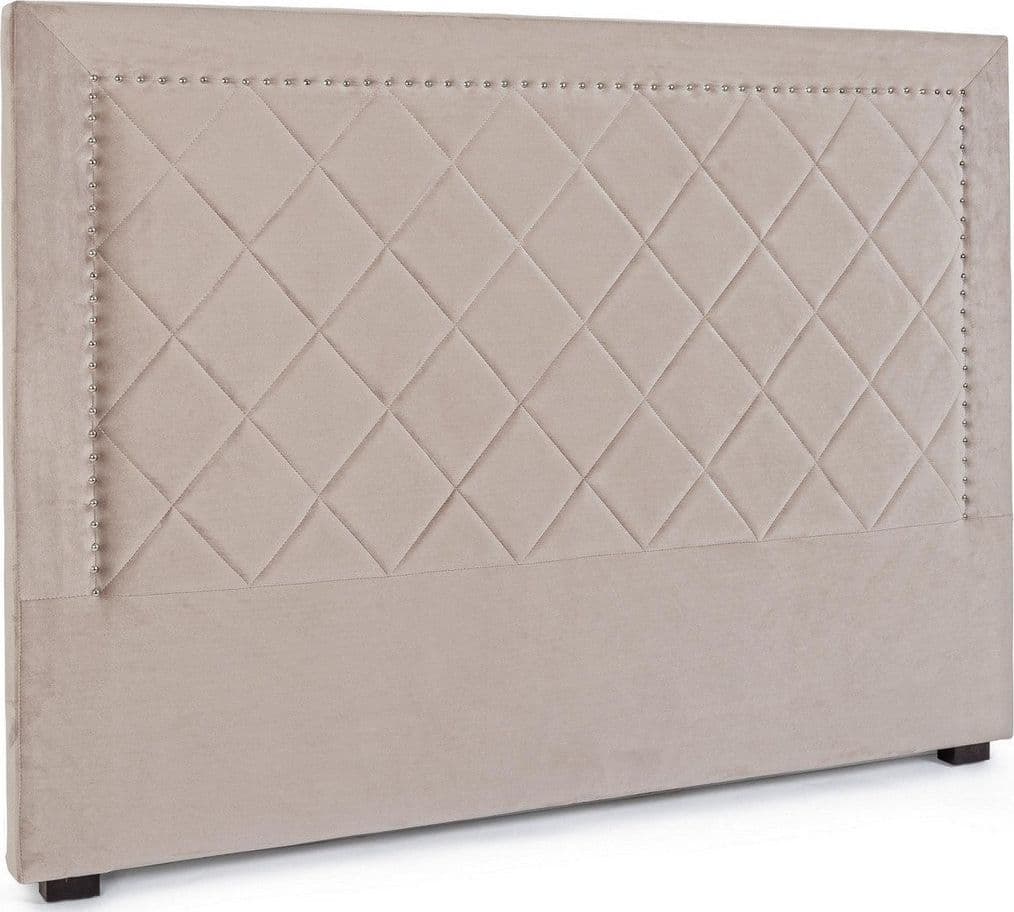 Testiera per letto "Ahura" con struttura in compensato da 160 x 8 x 120 cm in Materassi Decor Space - Altamura, commercioVirtuoso.it