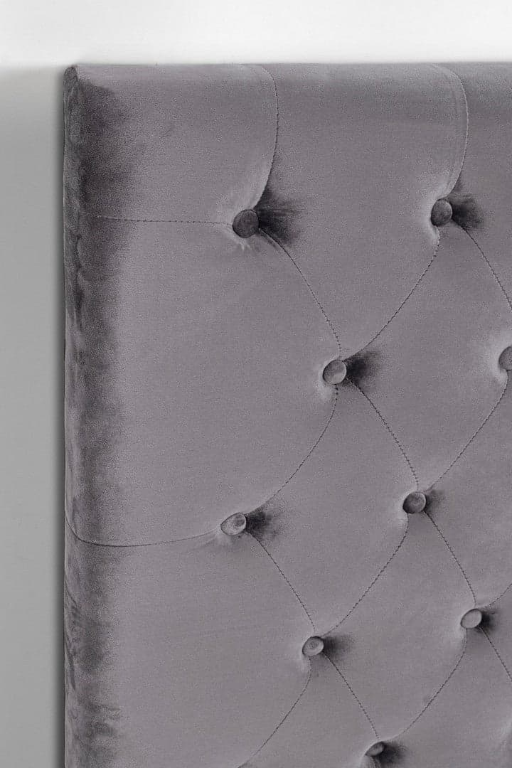 Testiera per letto "Caspar" con struttura in compensato da 160 x 8 x 120 cm in Materassi Decor Space - Altamura, commercioVirtuoso.it