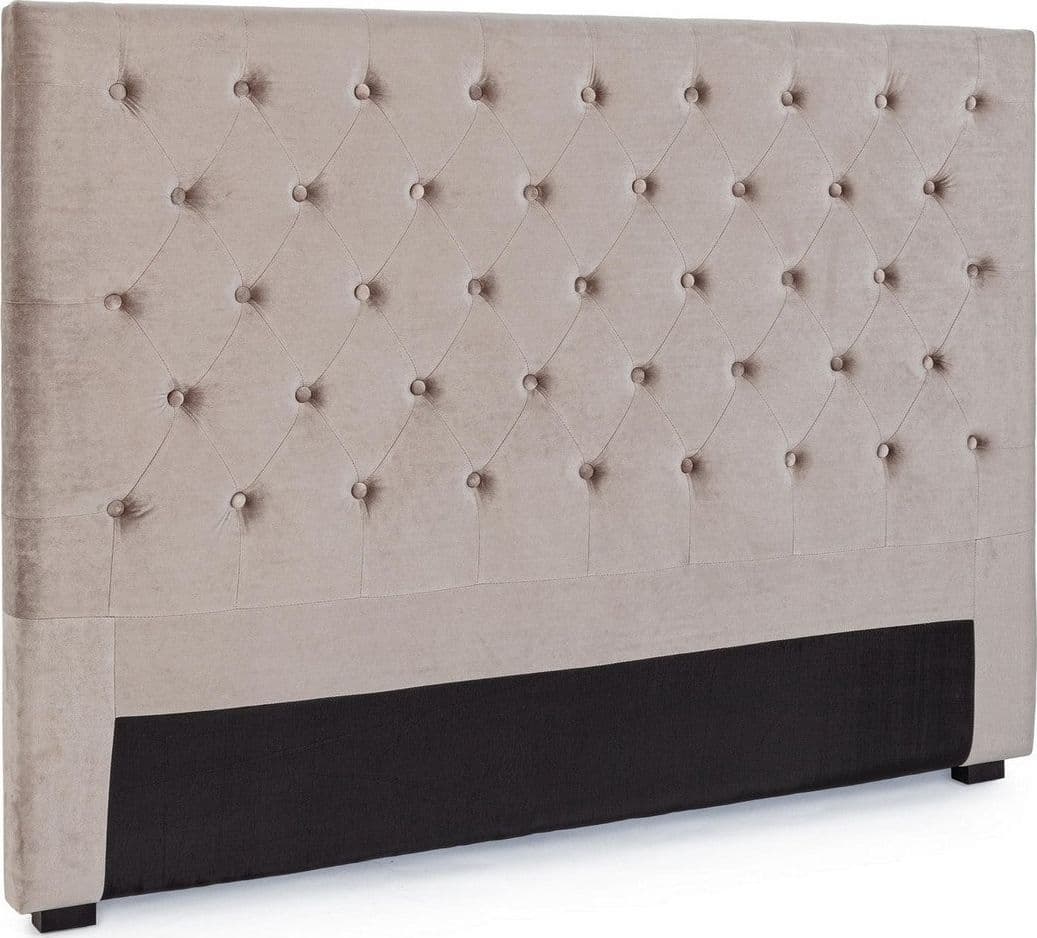 Testiera per letto "Caspar" con struttura in compensato da 160 x 8 x 120 cm in Materassi Decor Space - Altamura, commercioVirtuoso.it