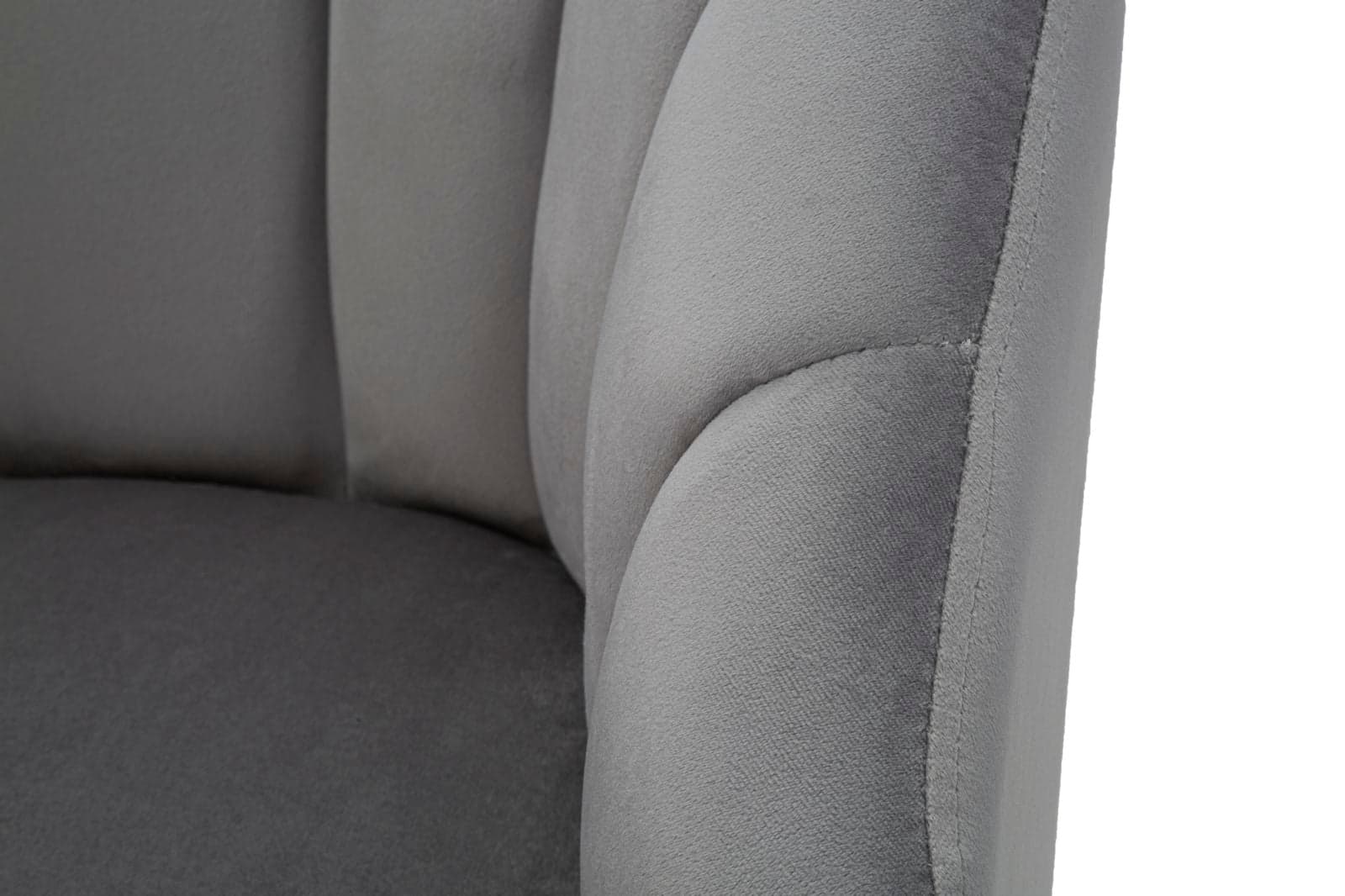 Poltrona "Shell" in poliestere gambe in metallo per interni in Poltrone Decor Space - Altamura, commercioVirtuoso.it