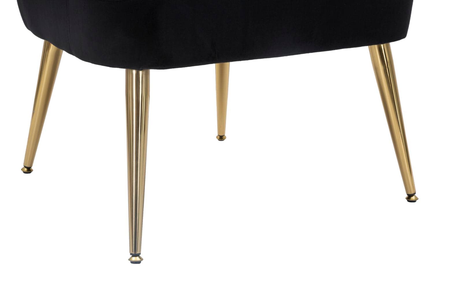 Poltrona "Shell" in poliestere gambe in metallo per interni in Poltrone Decor Space - Altamura, commercioVirtuoso.it