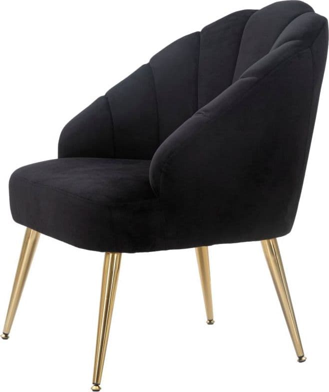 Poltrona "Shell" in poliestere gambe in metallo per interni in Poltrone Decor Space - Altamura, commercioVirtuoso.it