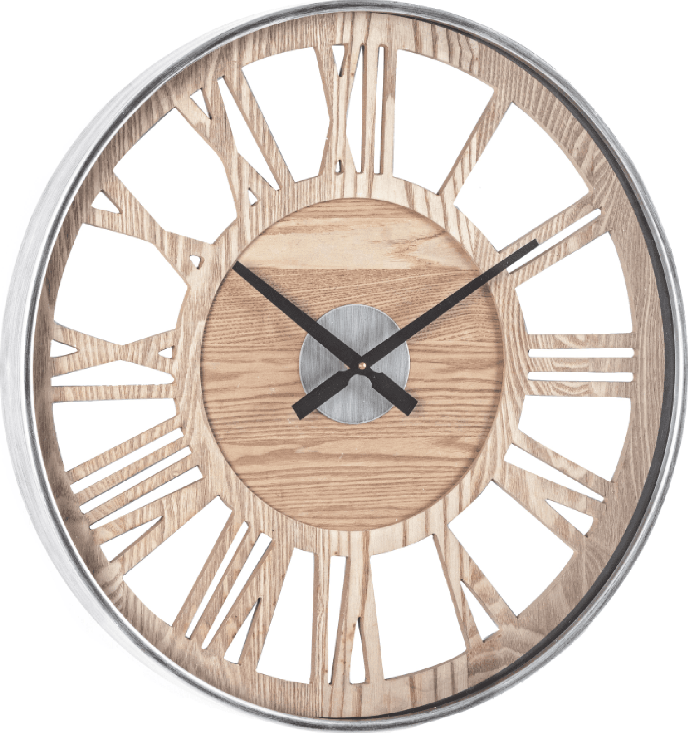Orologio da parete in acciaio a batteria "Ticking" Ø 60x6 cm in Orologi da parete Decor Space - Altamura, commercioVirtuoso.it