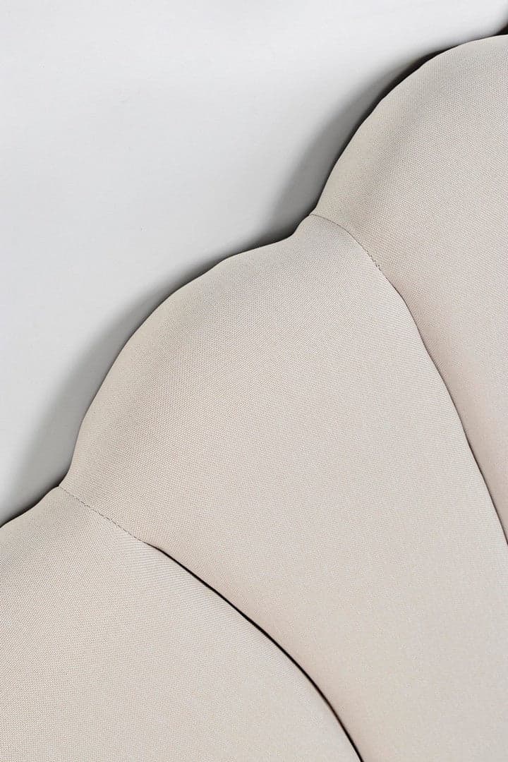 Testiera per letto "Azar" color naturale, struttura in legno, da 169 x 7 x 124 cm in Materassi Decor Space - Altamura, commercioVirtuoso.it
