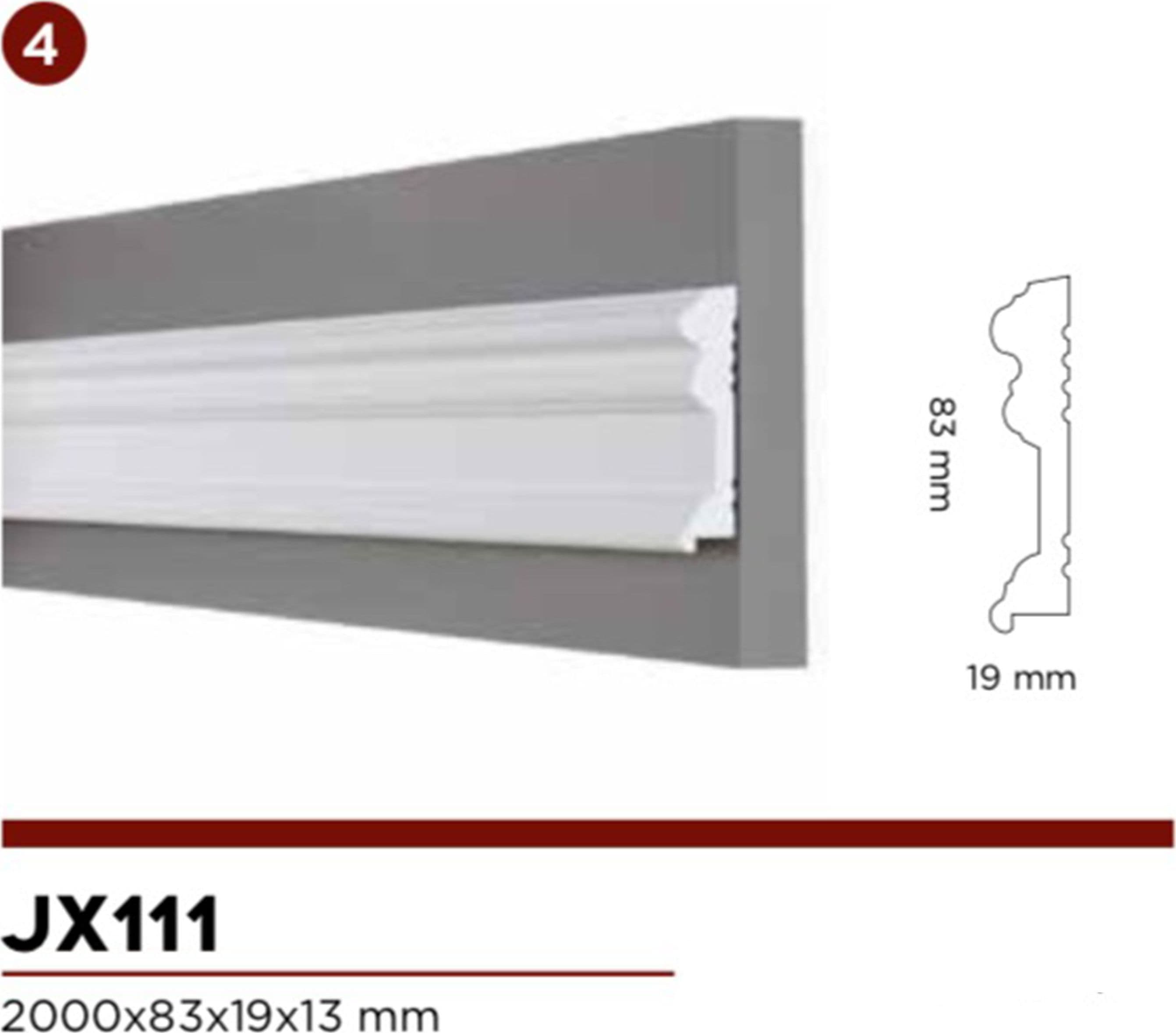 2,2mq di Boiserie in Duropolimero Polistrutturato Mod.Dallas L200xH110 anche scale - Eternal Parquet