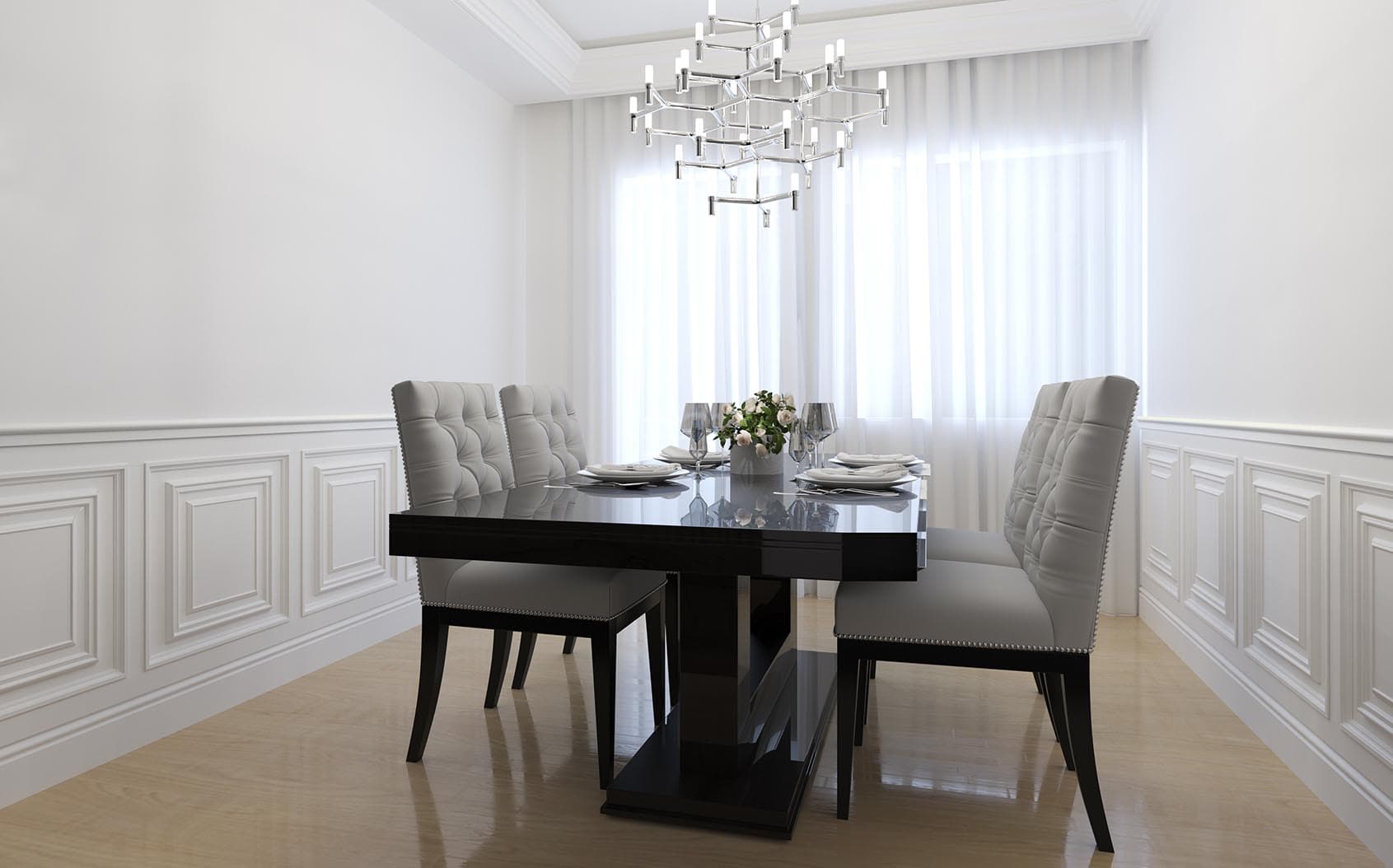 2MQ di Boiserie in Duropolimero Polistrutturato Mod.Washington  L200xH100 circa - Eternal Parquet