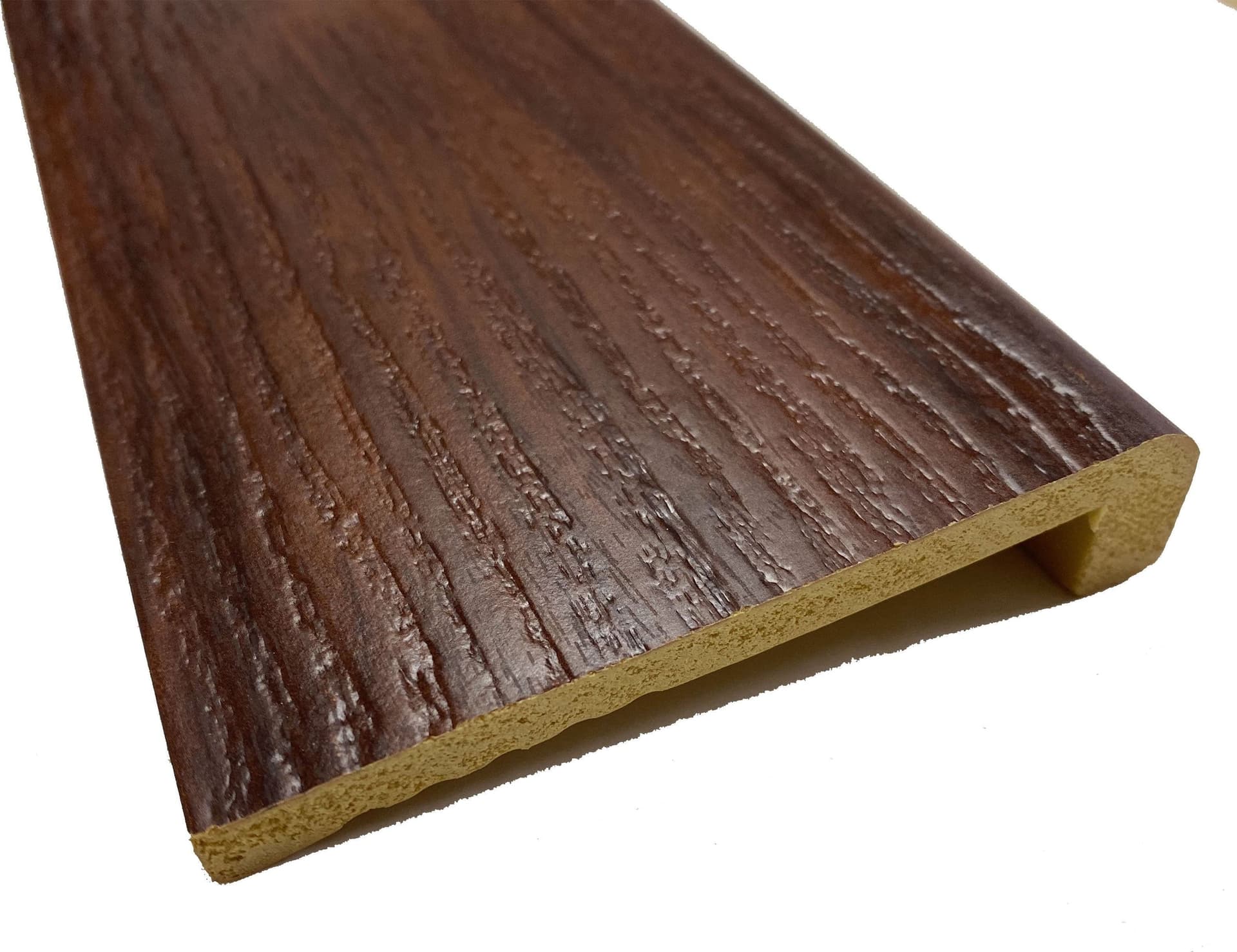 Battiscopa Coprimarmo copribattiscopa in Duropolimero Polistrutturato 100x25 effetto legno o bianco Eternal Parquet