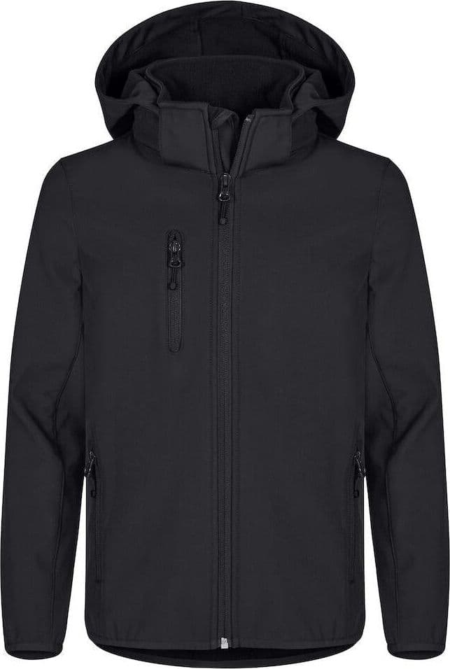 Softshell Bambino Nero Tempo Libero Impermeabile Traspirante - 2