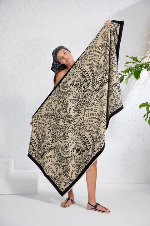 Telo mare spugna velour 90×170 cm – Noi di notte 0450 - 2