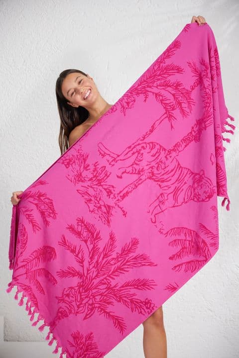 Telo mare spugna velour rasato 90×170 cm – Noi di notte 0443 - 3