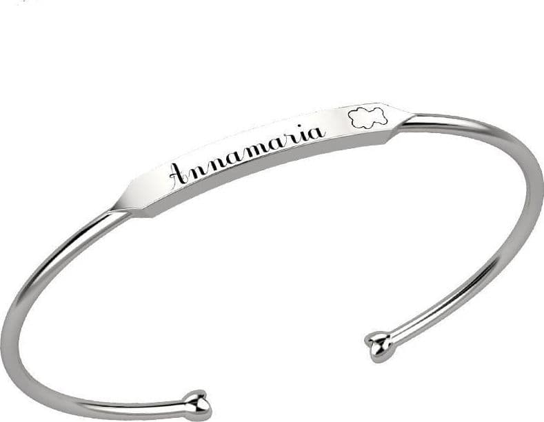 Nanàn Bracciale Rigido - Nome Personalizzabile