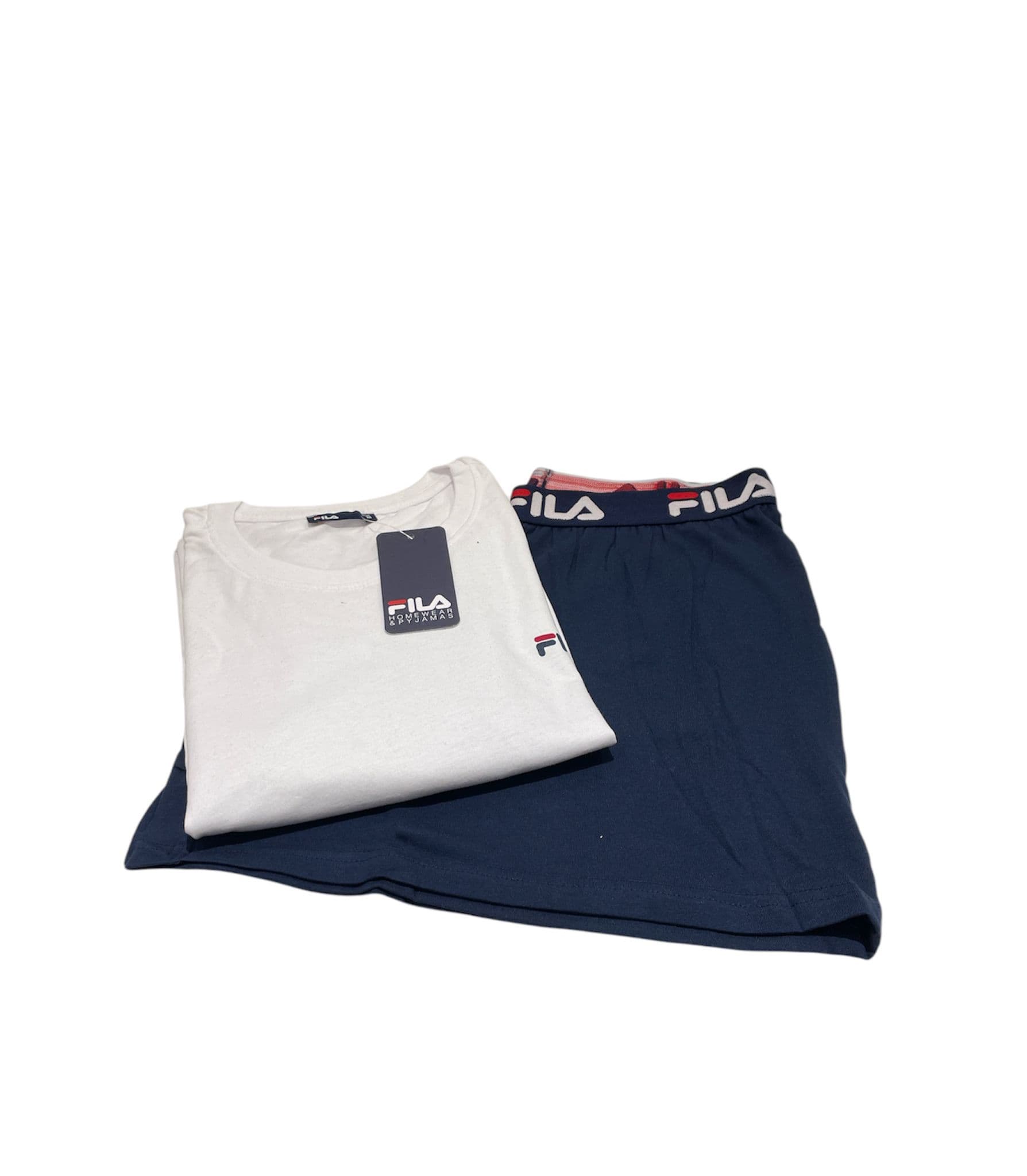 Pigiama donna mezza manica e pantalone corto 100% cotone - Fila 4180 - 3