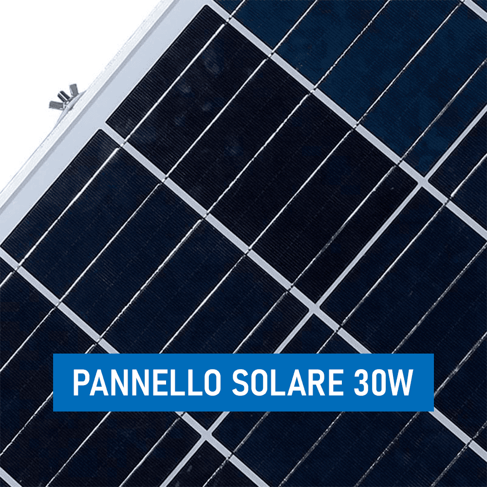 Lampione Stradale LED 1000W Completo di pannello SOLARE Telecomando e STAFFA Luce 6500K IP67 - 4