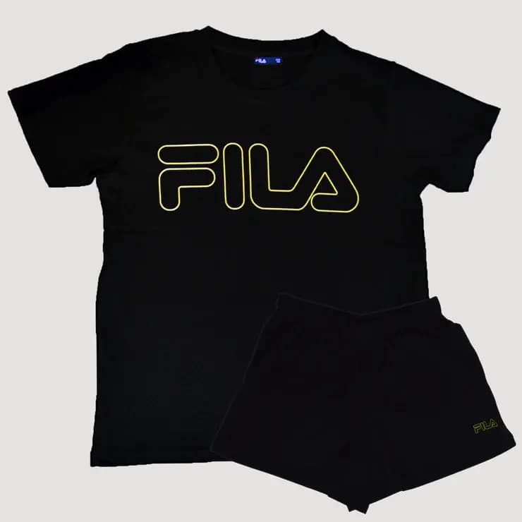 Pigiama donna mezza manica 100% cotone - Fila 4177 - 2