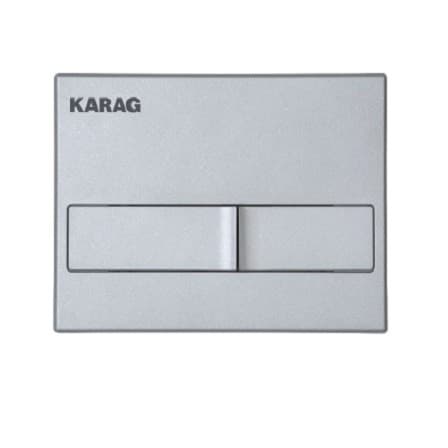 Placca di controllo scarico WC CARINA KARAG - 6