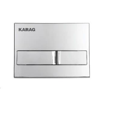 Placca di controllo scarico WC CARINA KARAG - 7