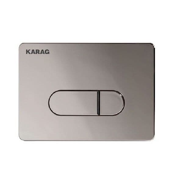 Placca di controllo scarico WC SIENA KARAG – 1134 – grigio