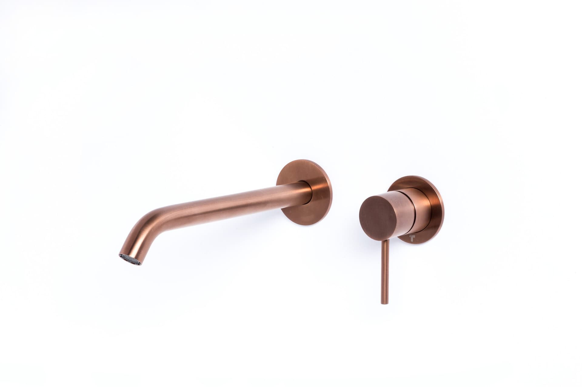 Rubinetto Miscelatore lavabo ad incasso con bocca da 20 cm in acciaio inox 316L Tubico Tevere - 9