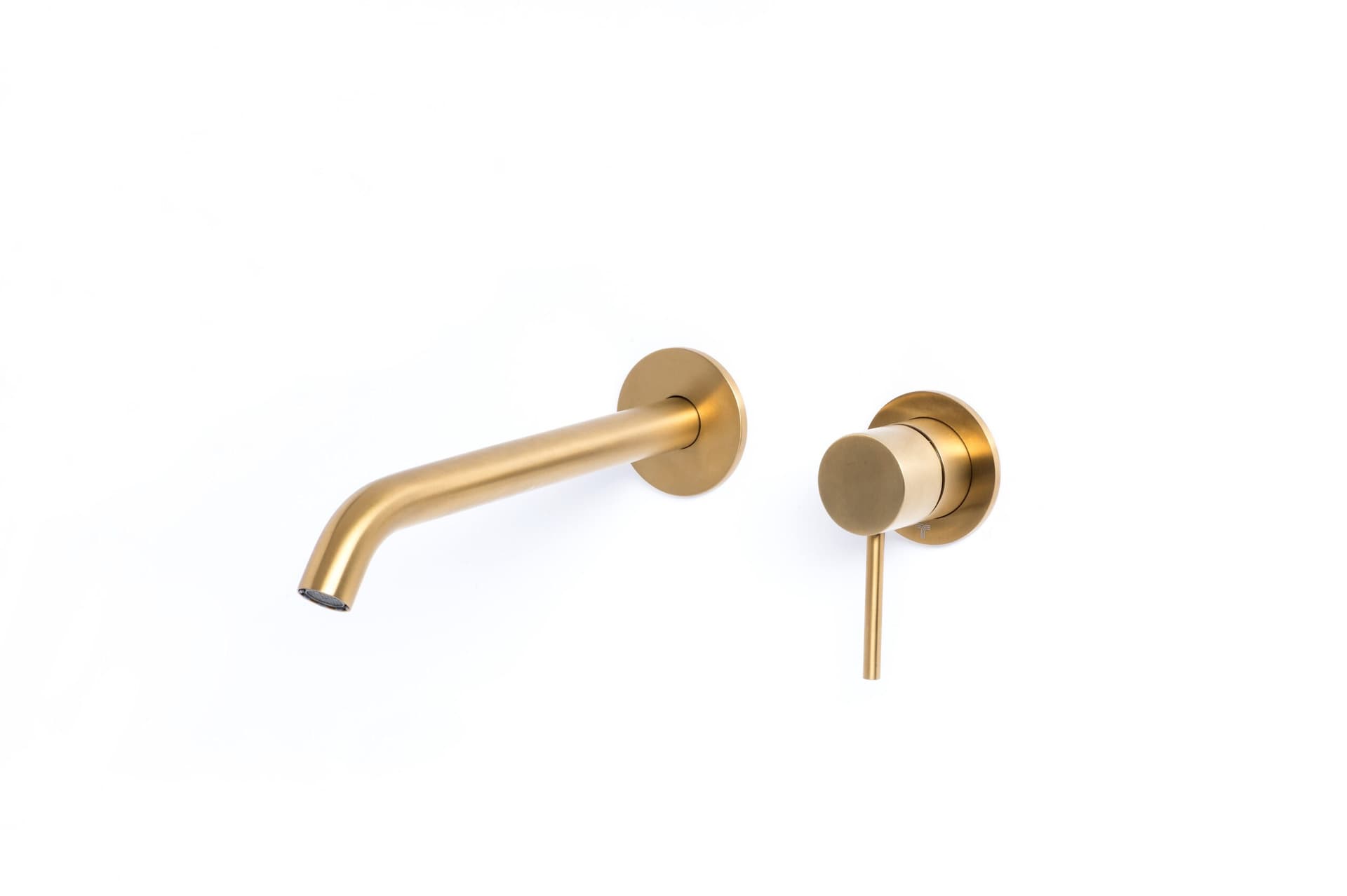 Rubinetto Miscelatore lavabo ad incasso con bocca da 20 cm in acciaio inox 316L Tubico Tevere - 11