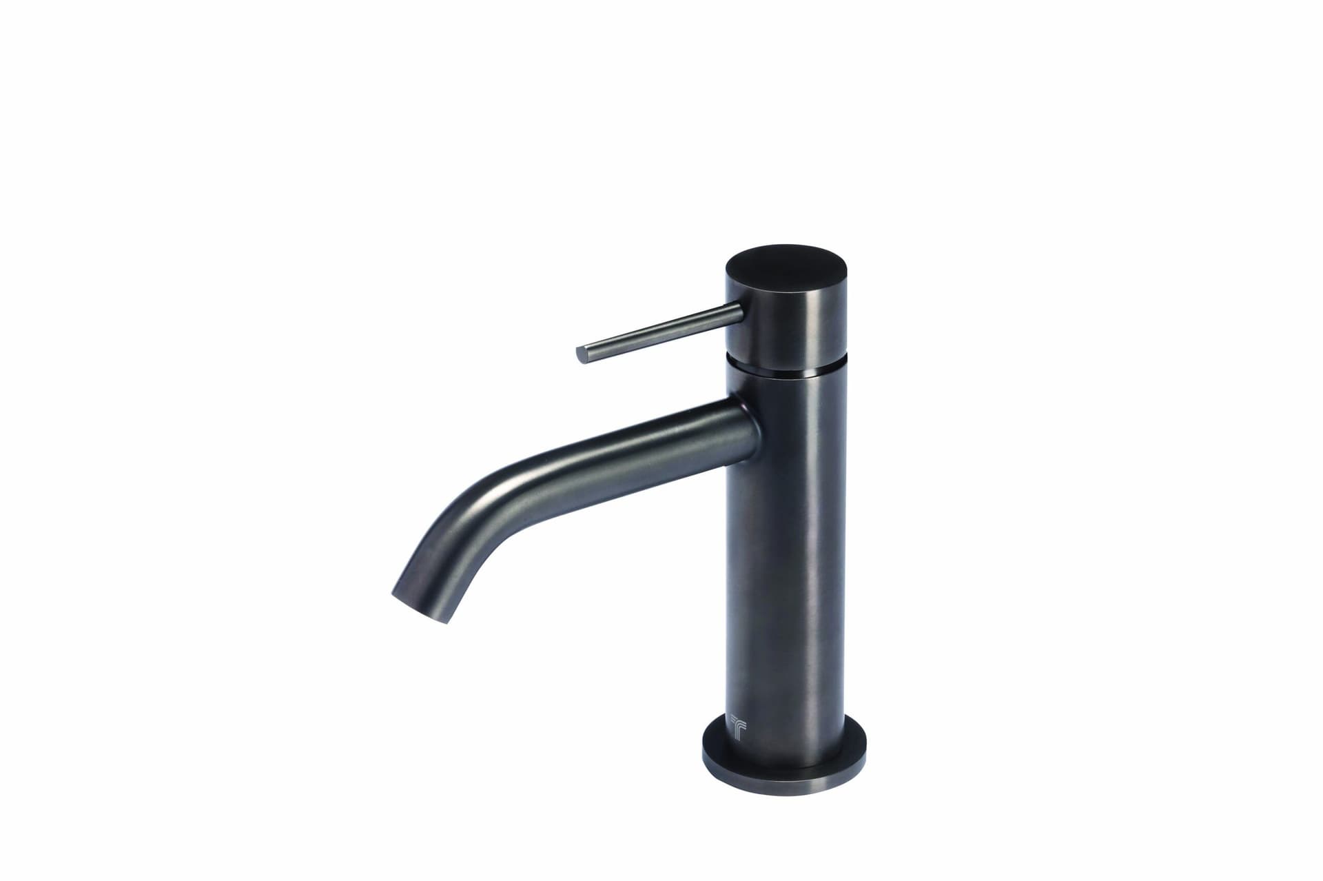 Miscelatore per lavabo bocca da 12 cm senza scarico in acciaio inox 316L di Tubico Tevere - 11