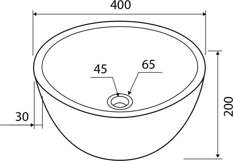 Lavabo da Appoggio in Marmo LEYLA SBP GREY - 3