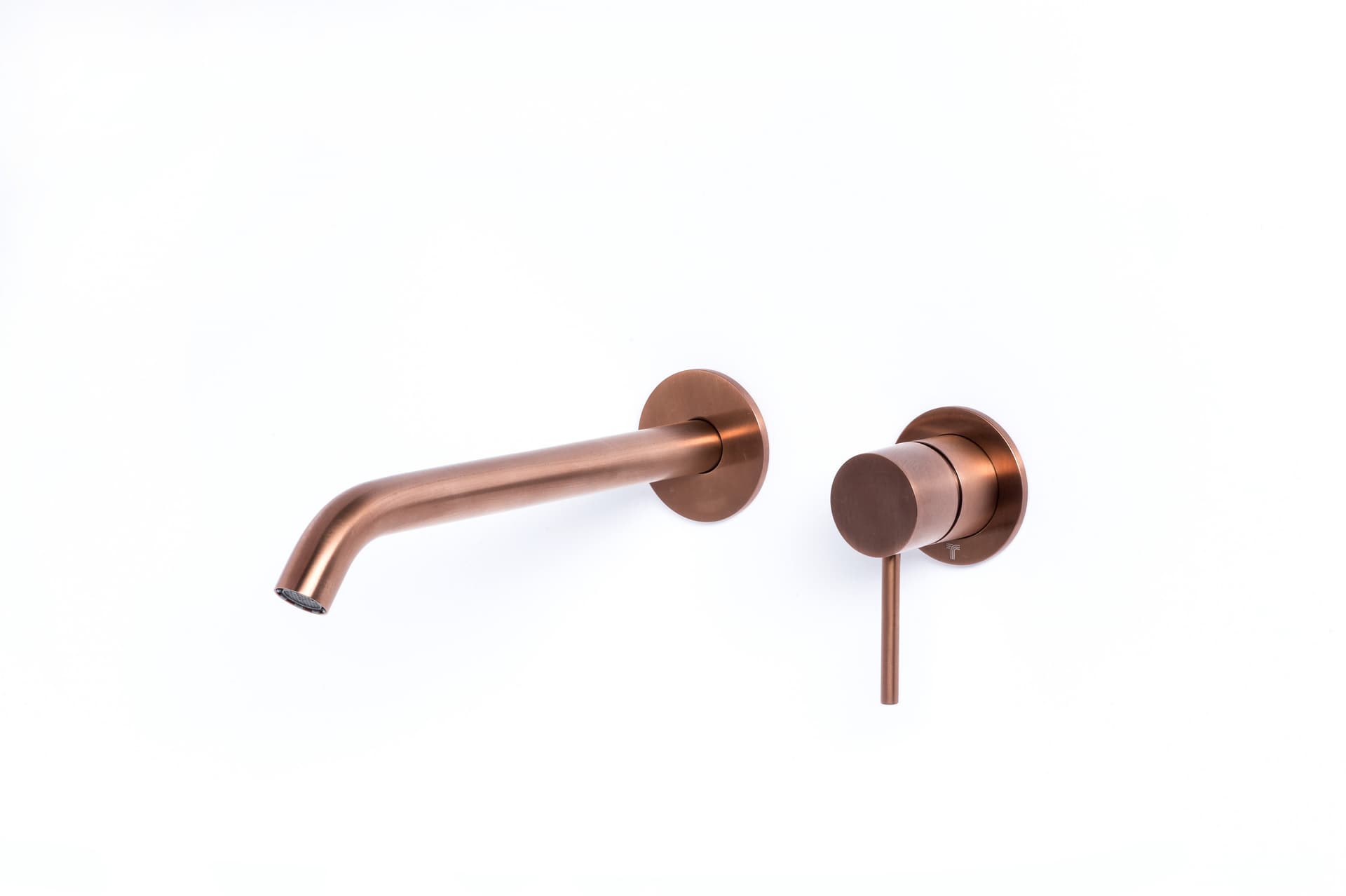 Rubinetto Miscelatore lavabo ad incasso con bocca da 12 cm in acciaio inox 316L Tubico Tevere - 11