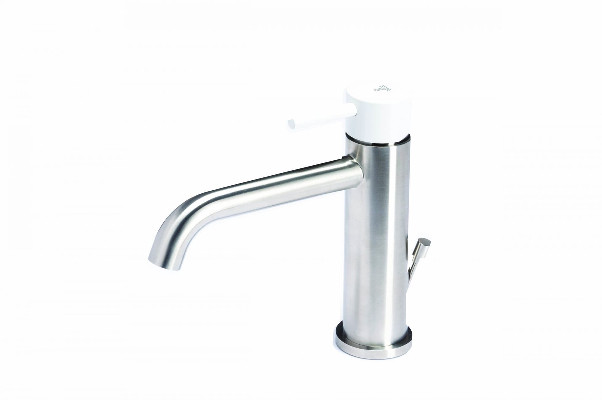 Miscelatore per lavabo con scarico e maniglia colorata di Tubico - 15
