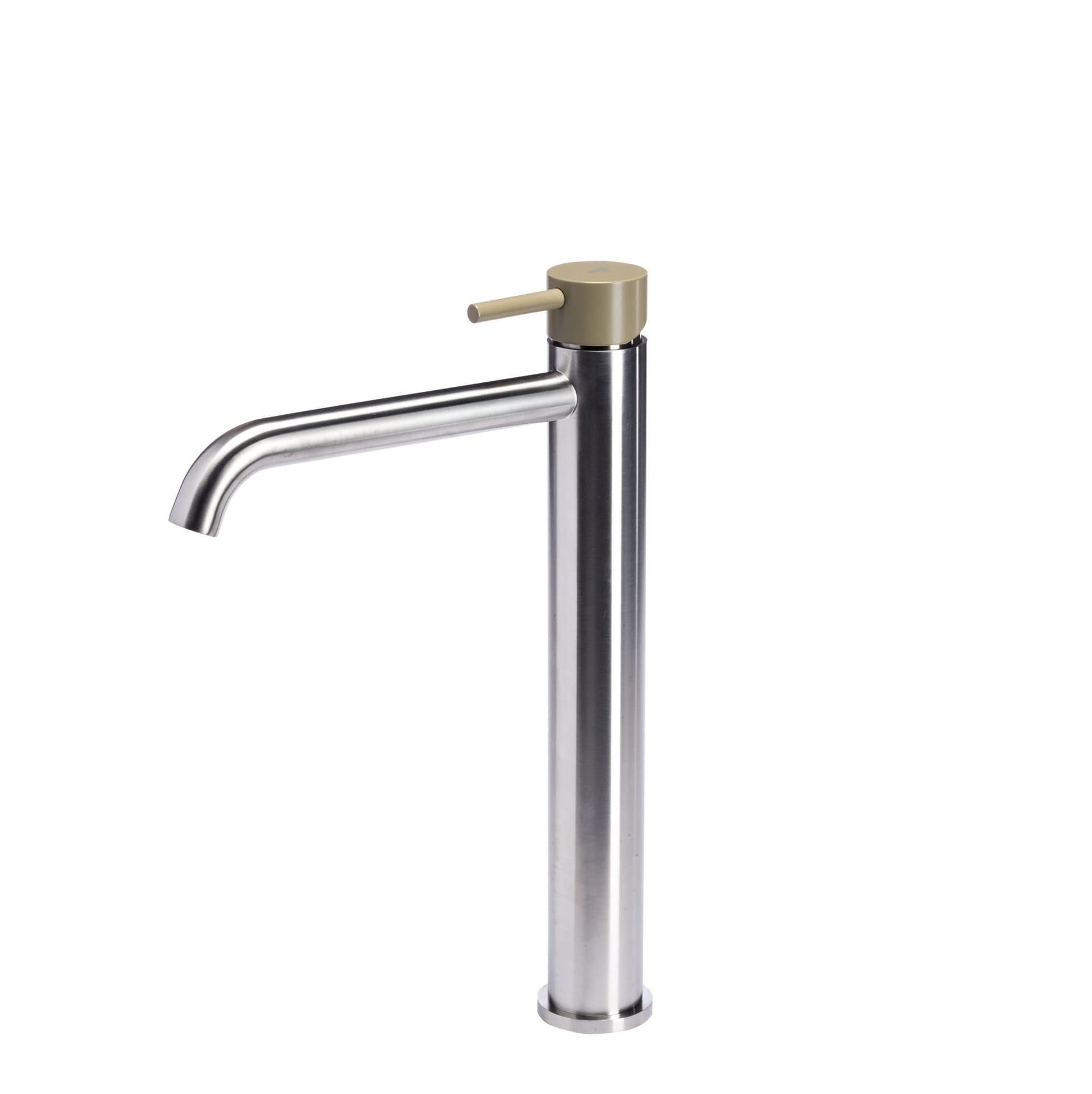 Miscelatore versione alta per lavabo senza scarico con maniglia colorata di Tubico - 10