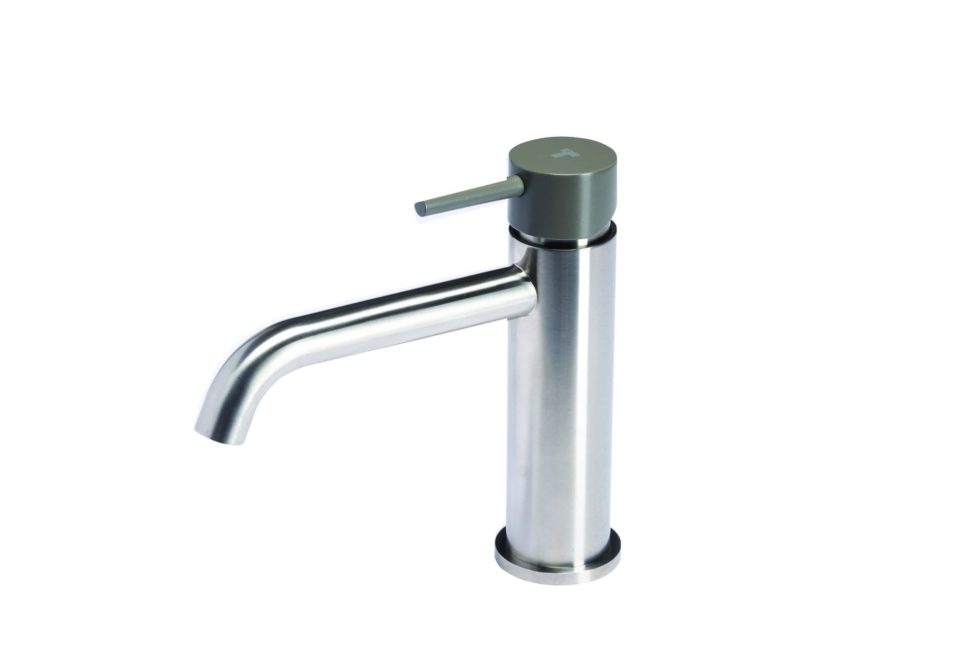 Miscelatore per lavabo senza scarico con maniglia colorata di Tubico - 12