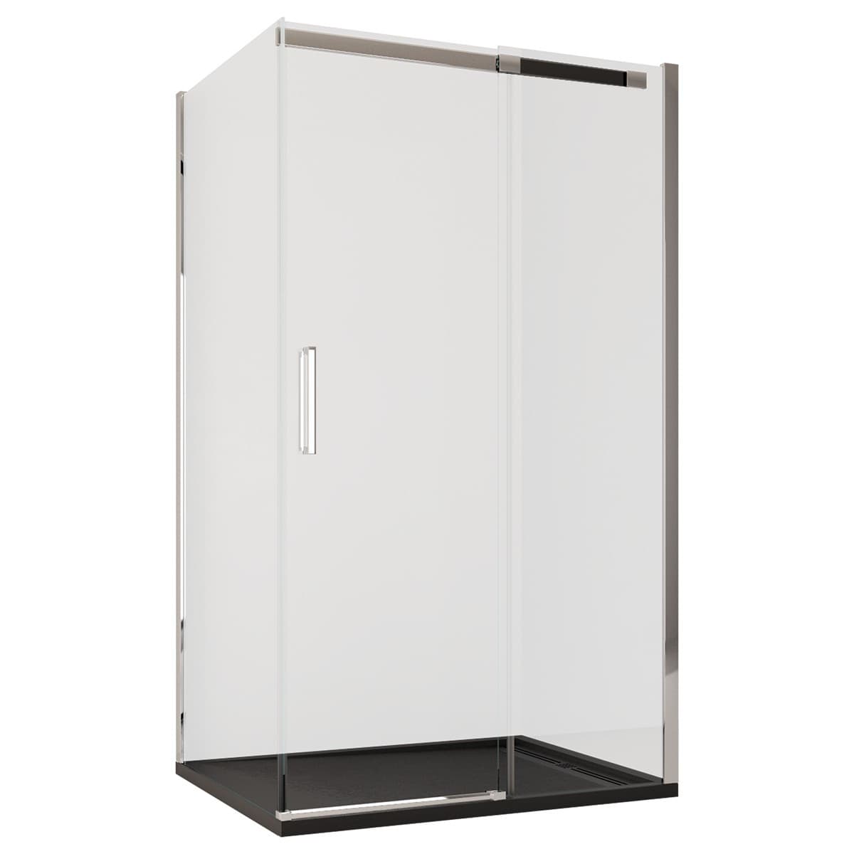 Box Doccia 2 lati Scorrevole Trasparente Anticalcare 8mm H200 Osiride - 9