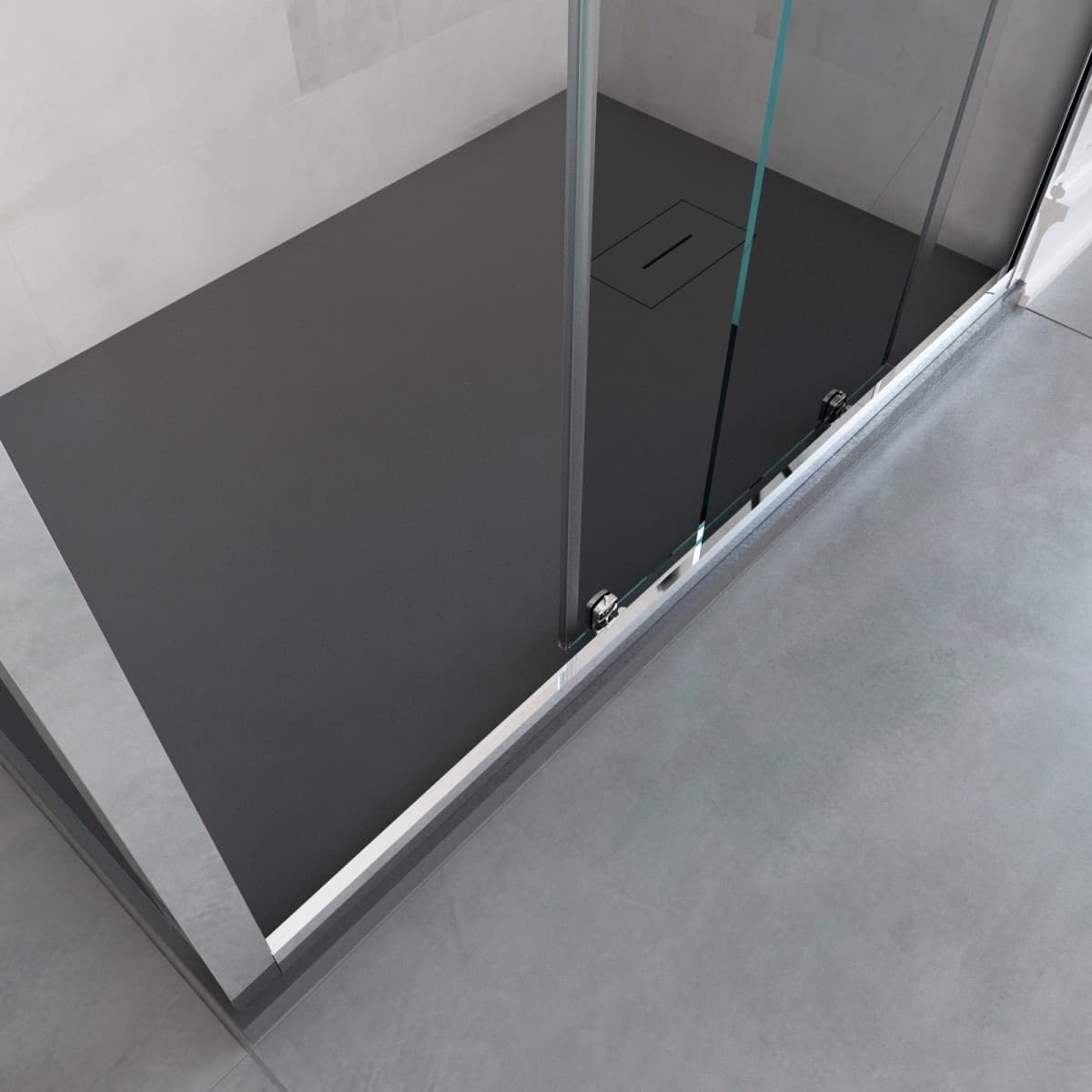 Box Doccia 2 lati Scorrevole Trasparente Anticalcare 6mm H190 AGATA - 6