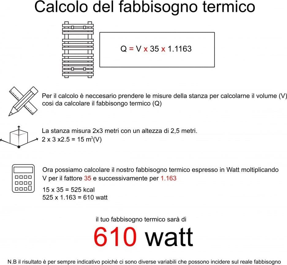 Scaldasalviette Cromato 800x500 interasse 450mm - 3
