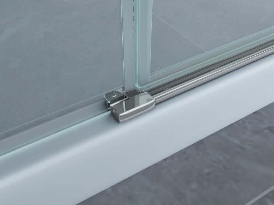 Box Doccia 2 lati Battente a doppia porta Trasparente 8mm H195 GLAM - 8